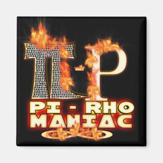 Imán Pi - Rho MANIAC - LETRAS GRIEGAS INFLAMADAS (PYRO)