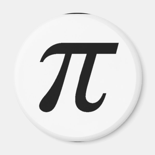 Imán Pi Round Magnet (Frente)
