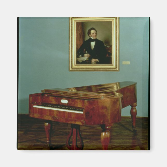 Imán Piano de Franz Peter Schubert (Frente)