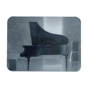 Imán Piano negro 2004