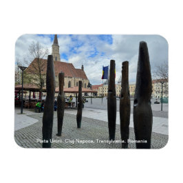 Imán Piata Unirii, Cluj-Napoca, Rumania, en una
