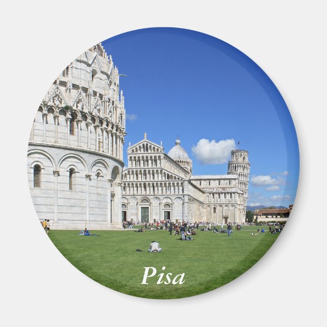 Imán Piazza dei Miracoli (Frente)