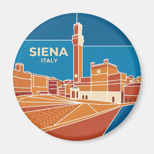 Imán Piazza del Campo Italia