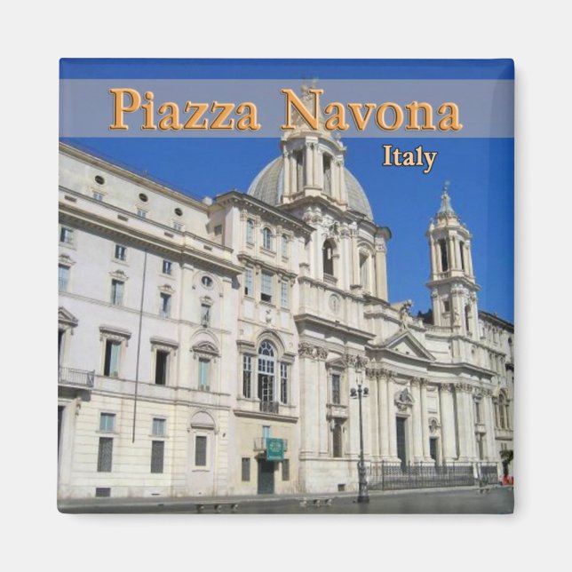 Imán Piazza Novona (Frente)