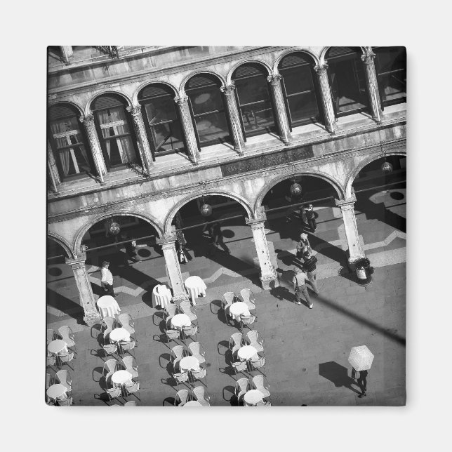 Imán Piazza San Marco: Magnet de Venecia (Frente)