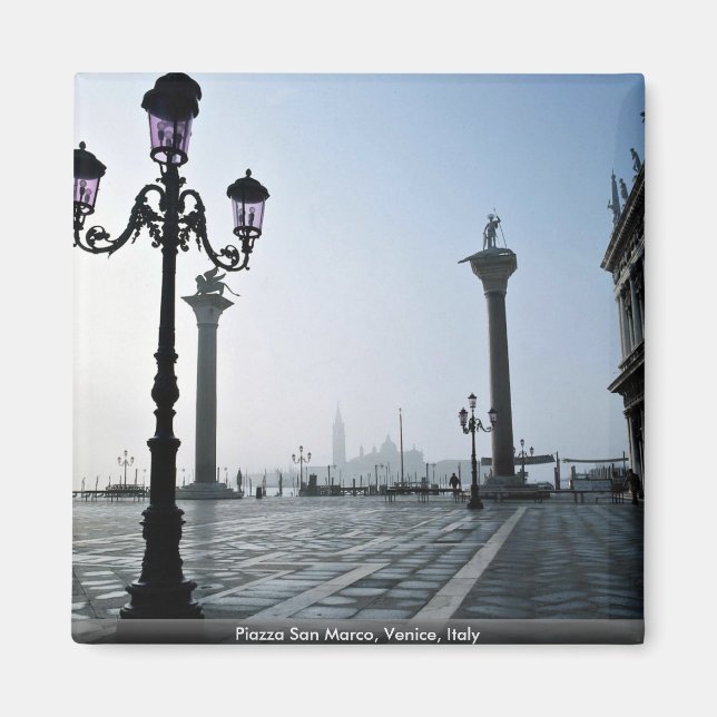 Imán Piazza San Marco, Venecia, Italia (Frente)
