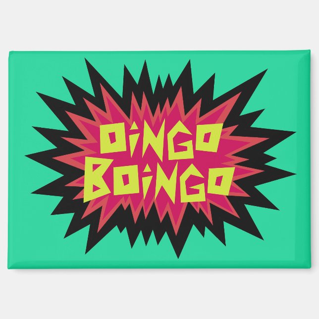 Imán picante de Oingo Boingo (Anverso)