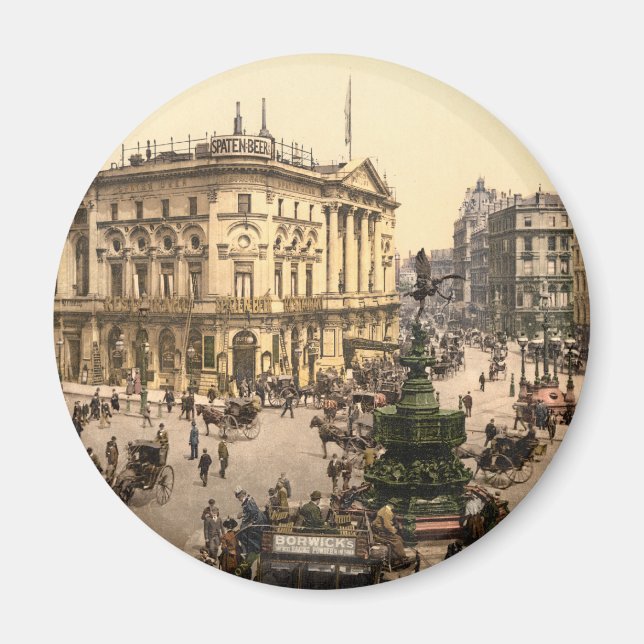 Imán Piccadilly Circus, Londres, Inglaterra (Frente)