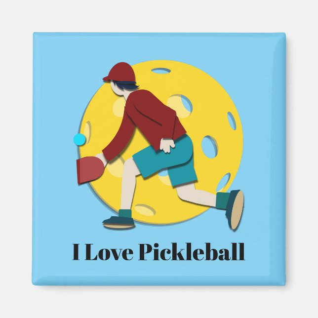 Imán Pickle Ball (Frente)