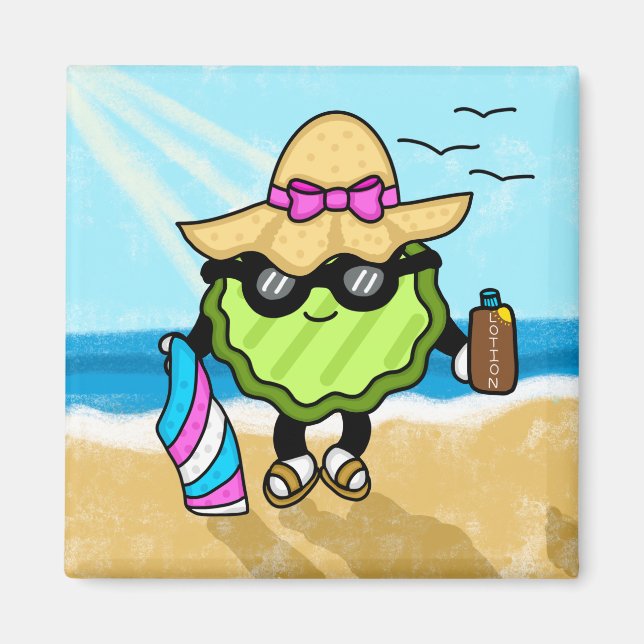 Imán Pickle de vacaciones | Pickle de vacaciones (Frente)