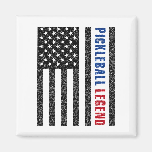 Imán Pickleball Legend USA (Frente)