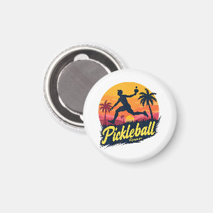Imán Pickleball Por Siempre Atardecer 