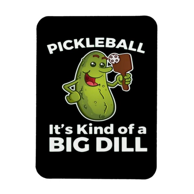Imán Pickleball Un Gran Revuelo (Vertical)
