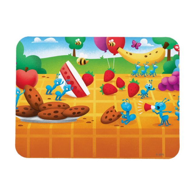 Imán Picnic de verano (Horizontal)