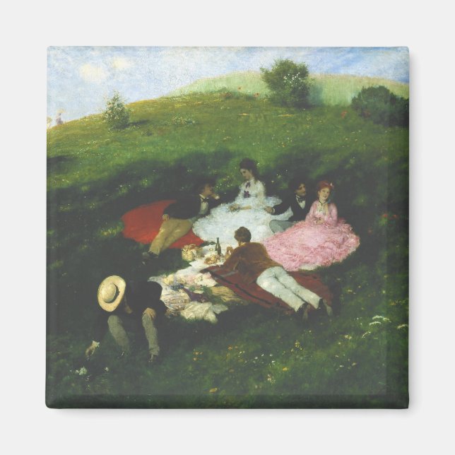 Imán Picnic en mayo (Frente)