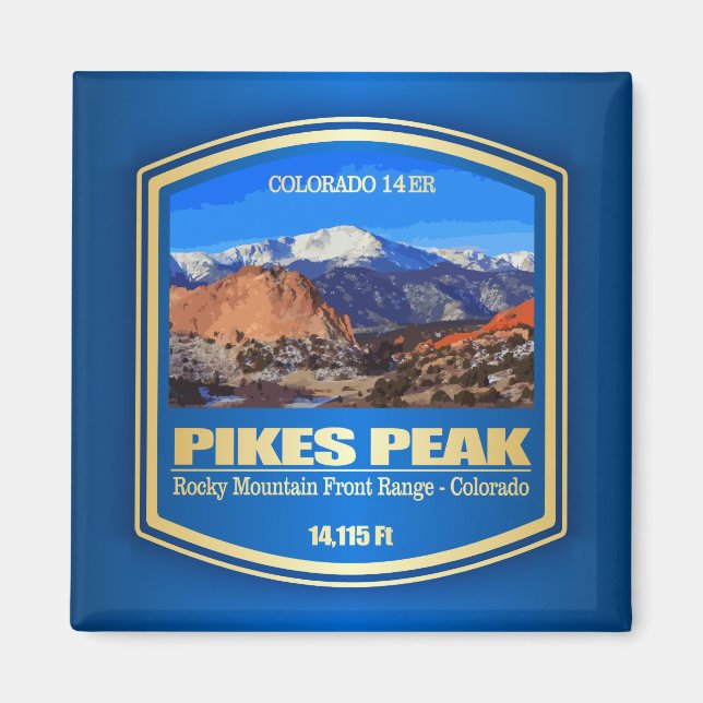 Imán Pico de pikes (PF) (Frente)