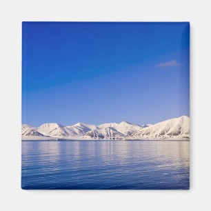 Imán Picos nevados Woodfjord Svalbard