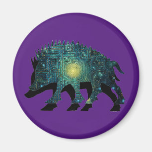 Imán Pictish Boar Maze