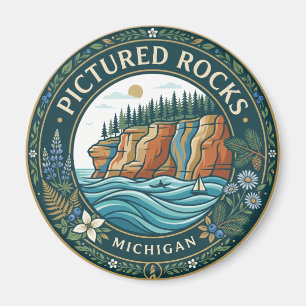Imán Pictured Rocks National Lakeshore Michigan