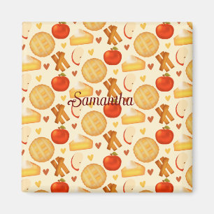 Imán Pie De Apple E Ingredientes Antiguos