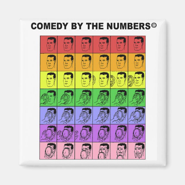 Imán Pie en la cara - MAGNET (Frente)