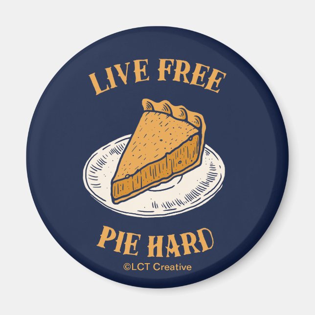 Imán Pie libre en vivo duro (Frente)