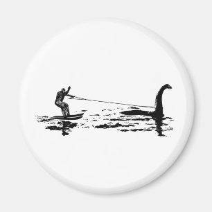 Imán Pie y Nessie grandes
