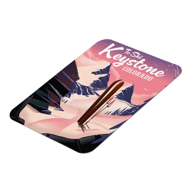 Imán Piedra angular para esquiar (Lado Izquierdo)