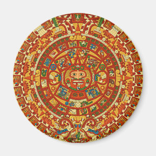 Imán Piedra azteca del calendario o piedra de Sun de