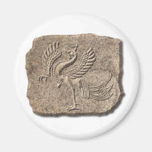 Imán Piedra de ave roja