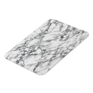 Imán Piedra de mármol blanco de moda