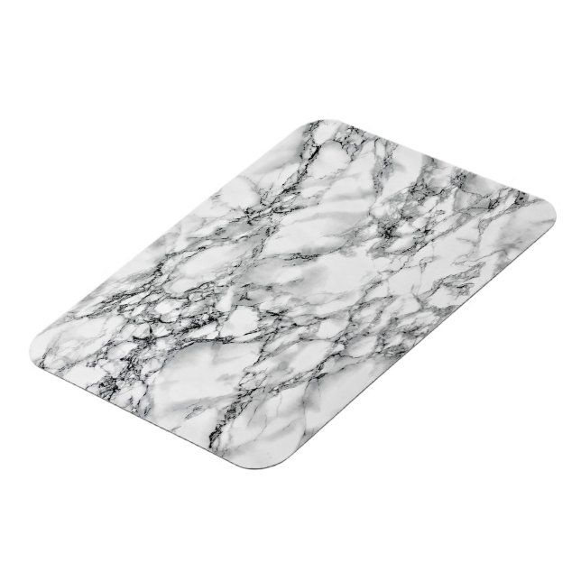 Imán Piedra de mármol blanco de moda (Lado Izquierdo)