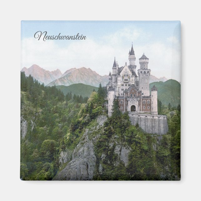 Imán Piedra de nuevo cisne - Baviera Alemania - (Frente)