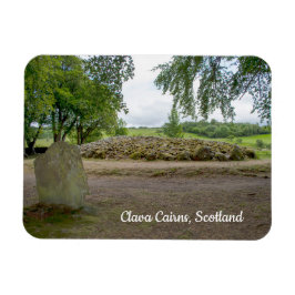 Imán Piedra de pie en Cairns Clava, Escocia