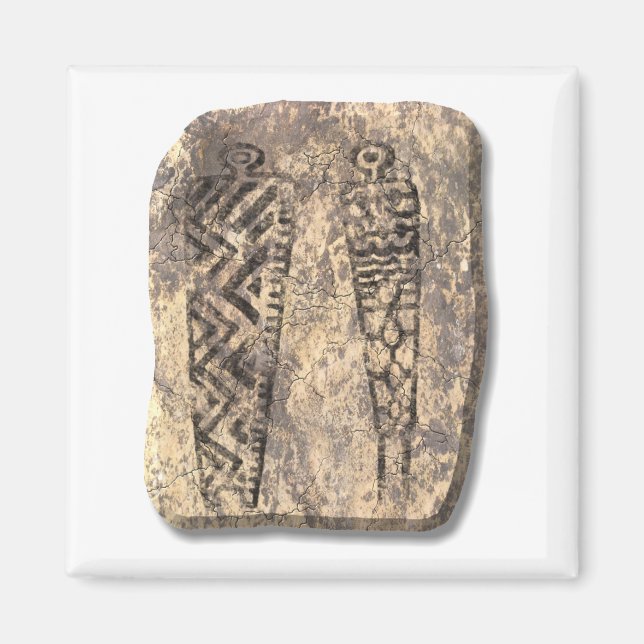 Imán Piedra masculina del gráfico (Frente)