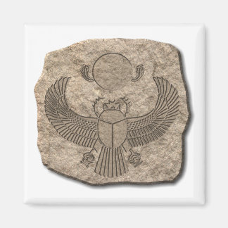 Imán Piedra sagrada de Scarab en el Antiguo Egipto