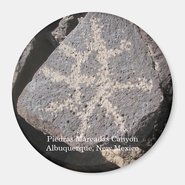 Imán Piedras Marcadas Canyon (Frente)