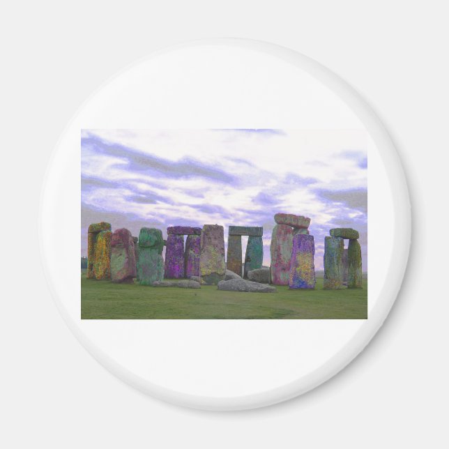 Imán Piedras psicodélicas (Frente)