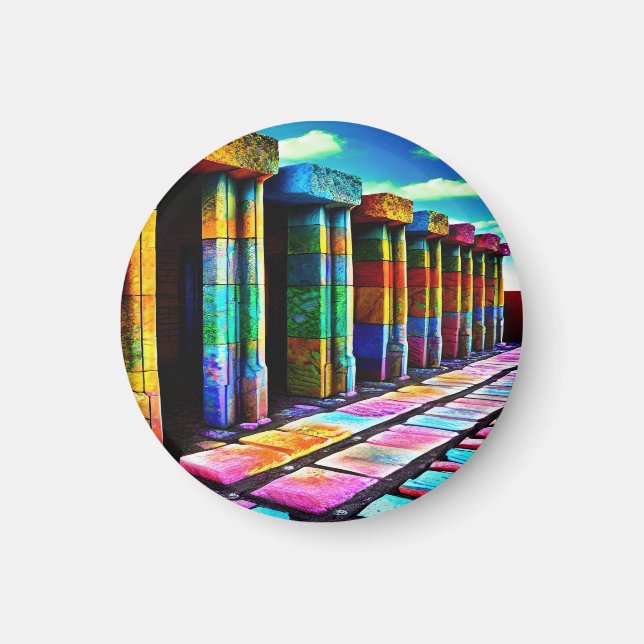 Imán Piedras psicodélicas (Frente)