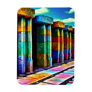 Imán Piedras psicodélicas