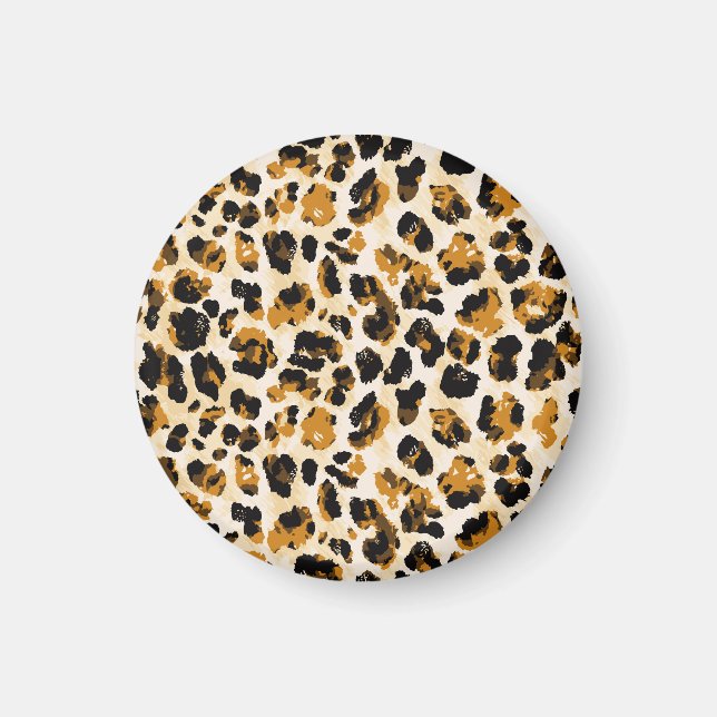 Imán Piel de leopardo acuático, gradiente de tintes. (Frente)