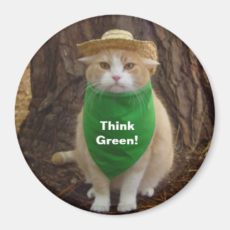 Imán ¡Piensa en Verde!