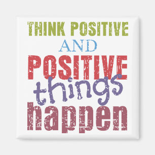 Imán Piense el positivo