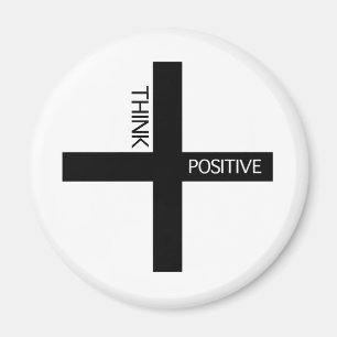Imán Piense el positivo