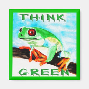 Imán piense el verde
