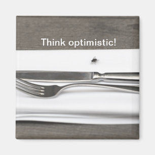 Imán ¡Piense optimista!