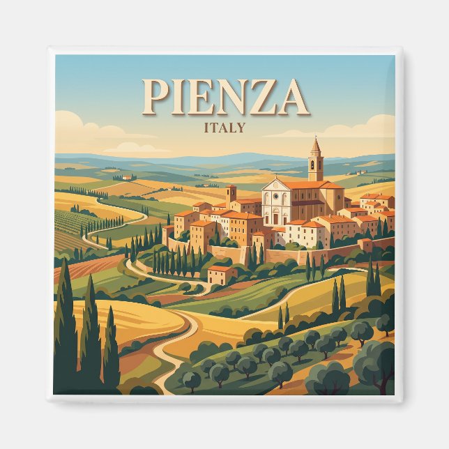 Imán Pienza Italia (Frente)