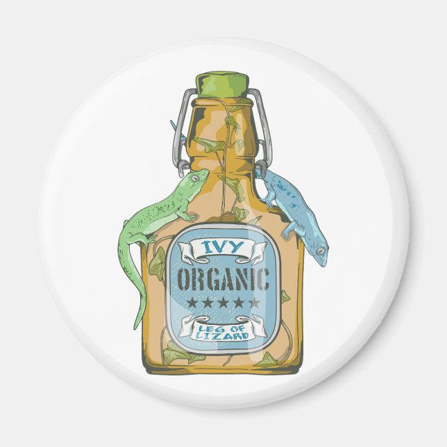 Imán Pierna de lagarto Shakespeare Macbeth (Frente)