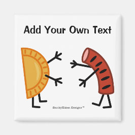 Imán Pierogi & Kielbasa - Personalizable