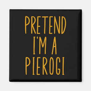 Imán Pierogi Polska Poland Funny Food Dumpling Hallowee